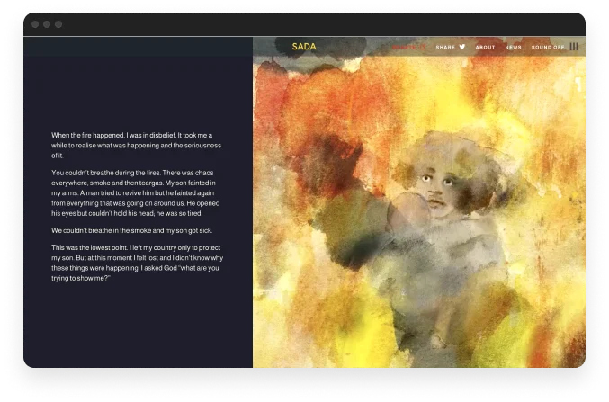 SADA web-site